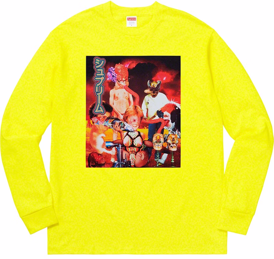 supreme-sekintani-la-norihiro-ls-tee-bright-yellow