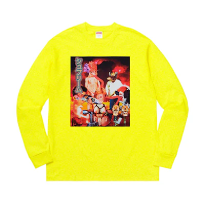 Supreme Sekintani La Norihiro L/S Tee Bright Yellow