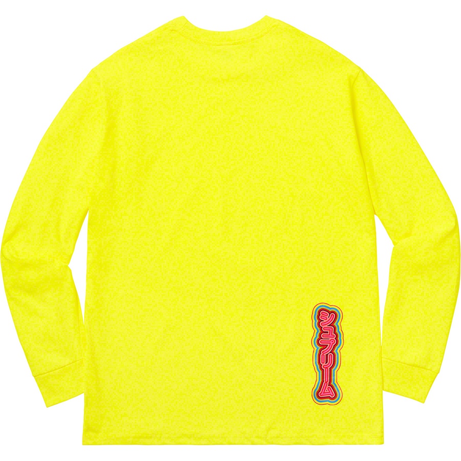 Supreme Sekintani La Norihiro L/S Tee Bright Yellow 圖 2