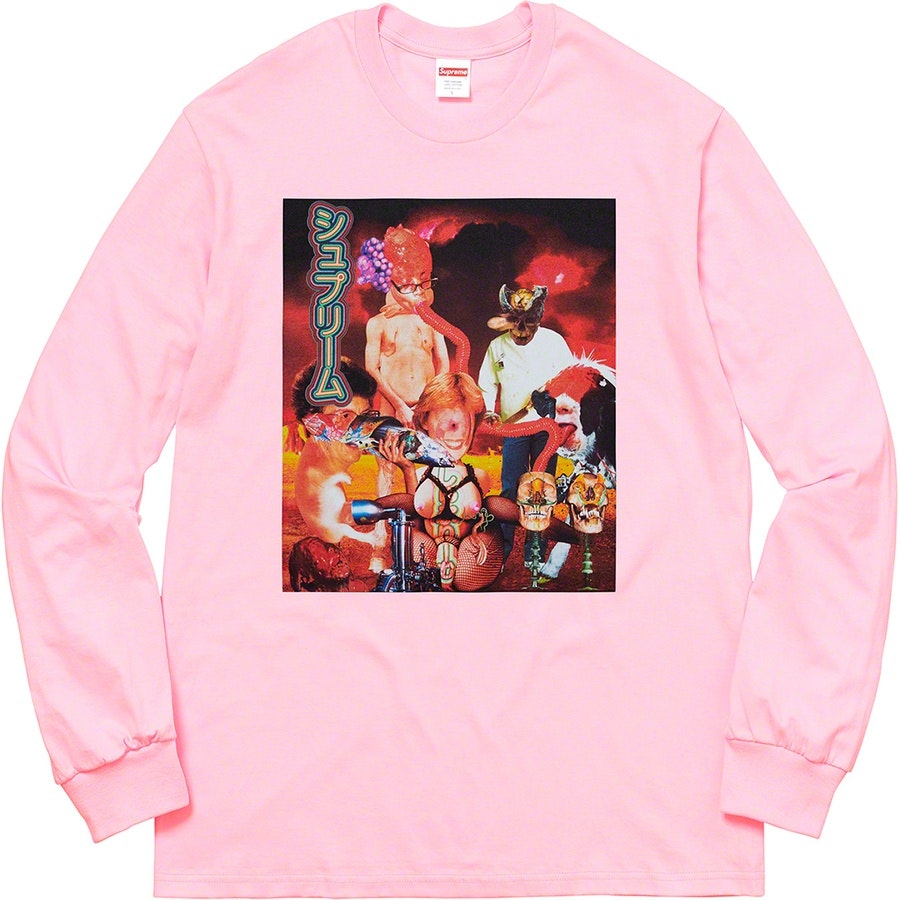 supreme-sekintani-la-norihiro-ls-tee-light-pink