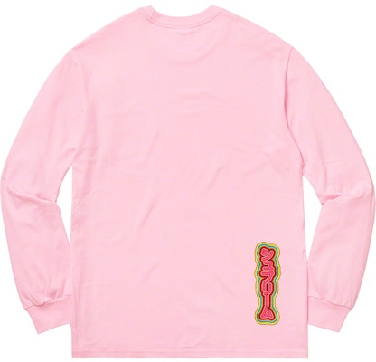 Supreme Sekintani La Norihiro Kaos Lengan Panjang Pink Muda Order Supreme Sekintani La Norihiro Kaos Lengan Panjang Pink Muda