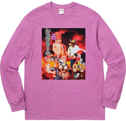 Supreme Sekintani La Norihiro L/S Tee Light Purple Buy Supreme Sekintani La Norihiro L/S Tee Light Purple