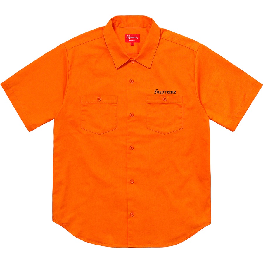 Buy Supreme Sekintani La Norihiro 橙色工作衬衫