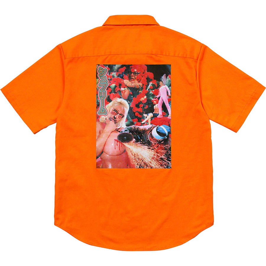 Supreme Sekintani La Norihiro Work Shirt Orange - Novelship