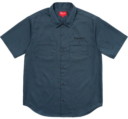 Supreme Sekintani La Norihiro Kemeja Kerja Biru Laut Muda Buy Supreme Sekintani La Norihiro Kemeja Kerja Biru Laut Muda