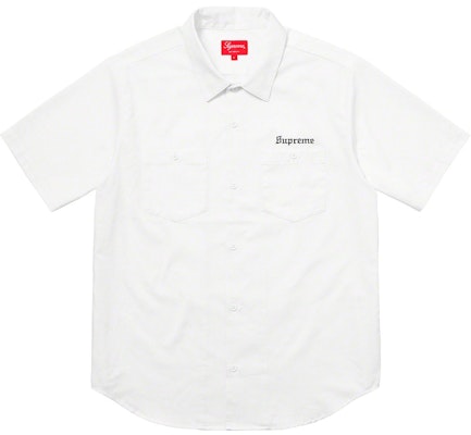 Supreme Sekintani La Norihiro Work Shirt White Buy Supreme Sekintani La Norihiro Work Shirt White