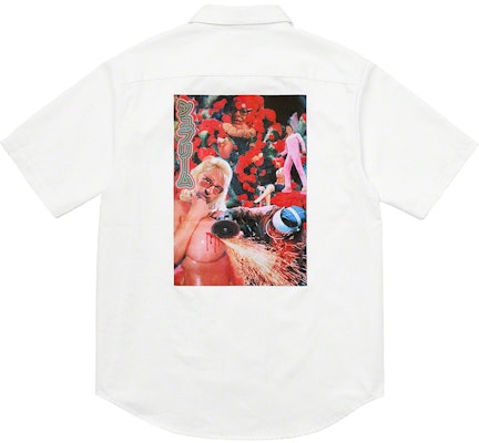 Supreme Sekintani La Norihiro Work Shirt White Order Supreme Sekintani La Norihiro Work Shirt White