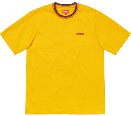 Supreme Split Rib S/S Top Mustard Buy Supreme Split Rib S/S Top Mustard