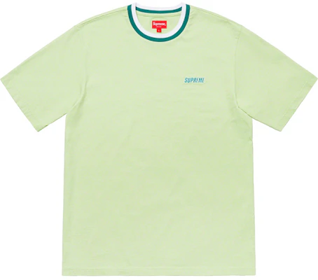 Supreme Split Rib S/S Top Pale Green Buy Supreme Split Rib S/S Top Pale Green