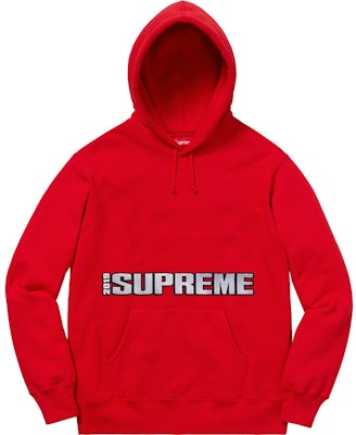 Supreme Blockbuster Hoodie Merah Buy Supreme Blockbuster Hoodie Merah