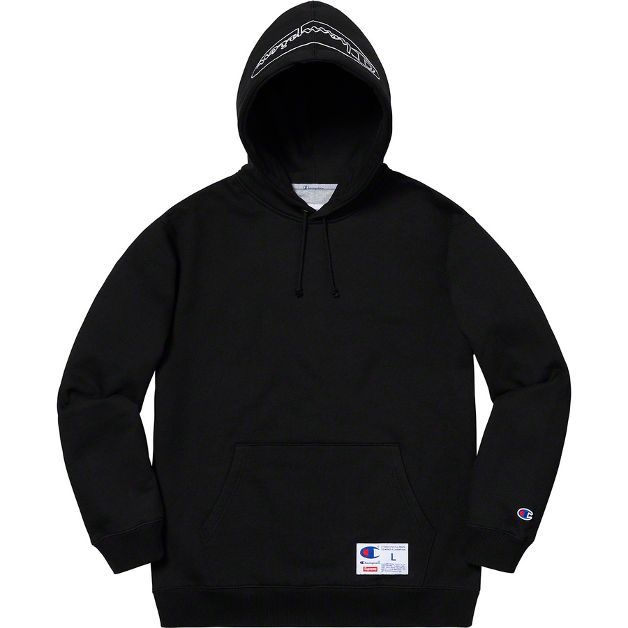 Supreme Champion Outline Hooded Sweat