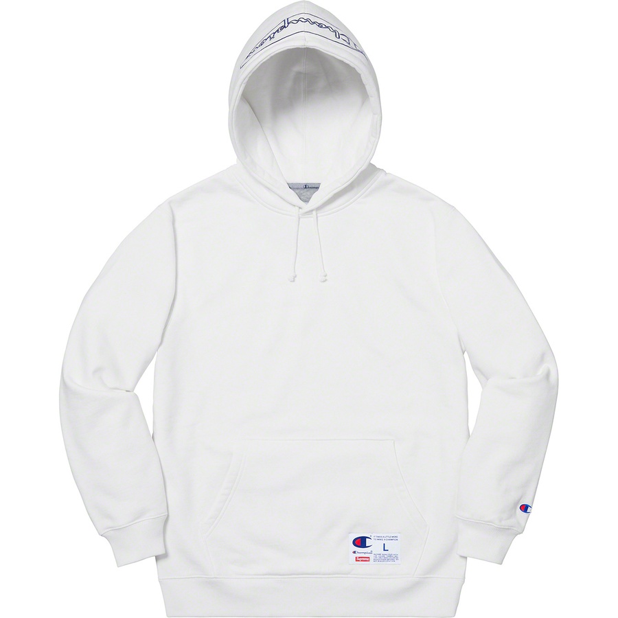 数量限定商品 supreme × champion hooded sweatshirt - kogopay.com