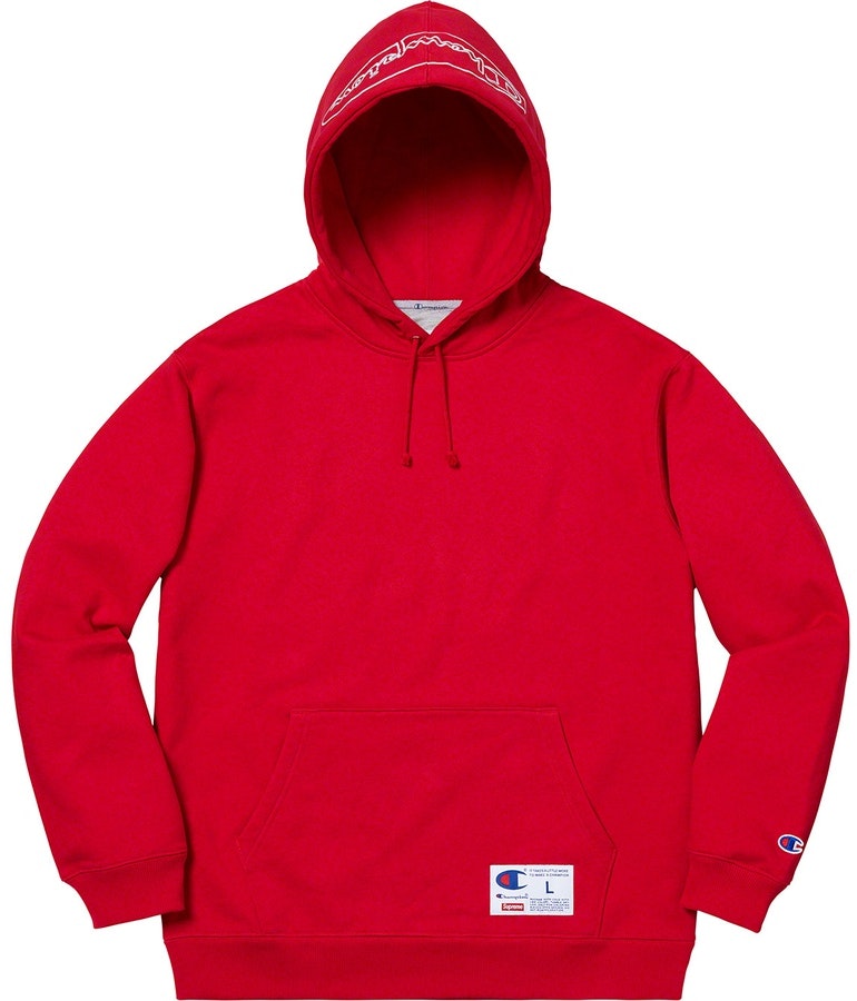 supreme-champion-outline-hooded-sweatshirt-dark-red