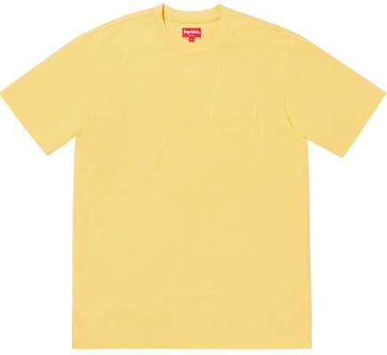 シュプリーム染めポケットTシャツ (黄)
Buy シュプリーム染めポケットTシャツ (黄)