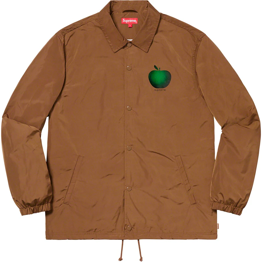 supreme-apple-coach-jacket-brown