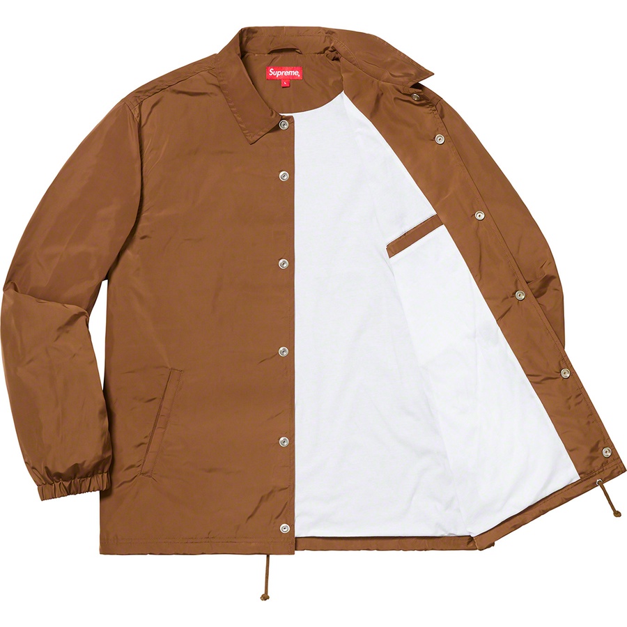 Supreme Apple Coaches Jacket Brown 圖 2