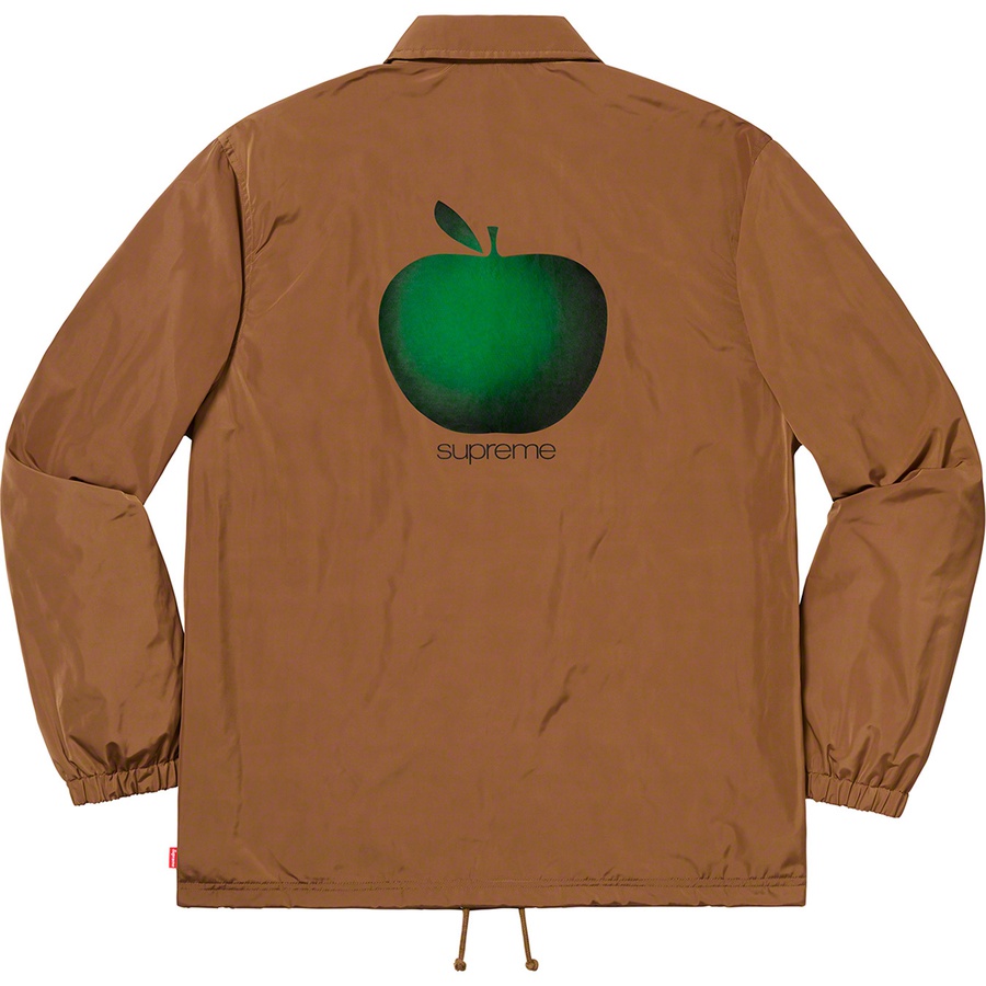 Supreme Apple Coaches Jacket Brown - Novelship