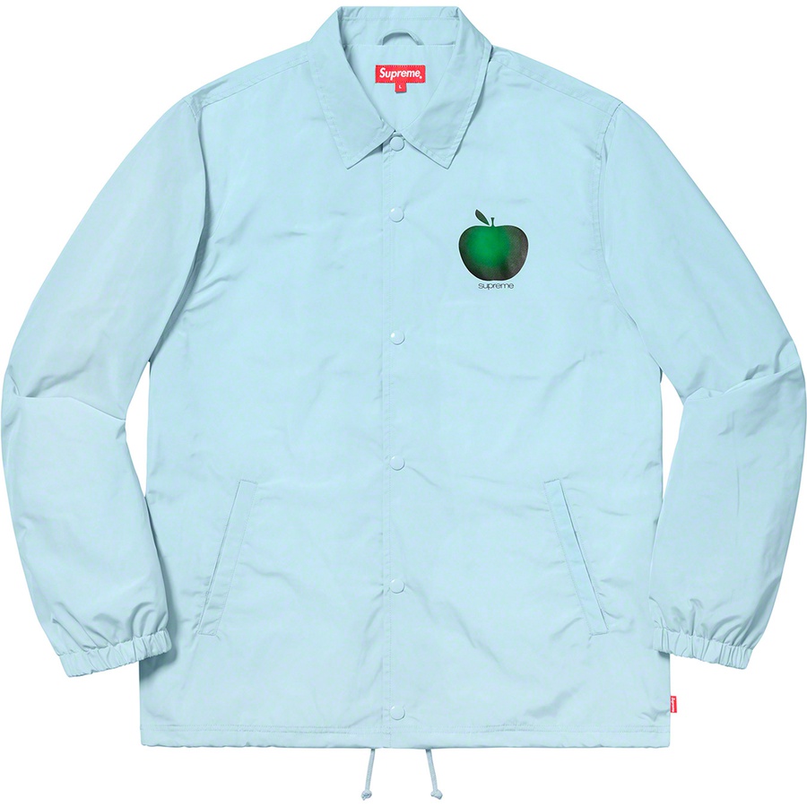 Supreme Apple Coaches Jacket Ice Blue - Novelship