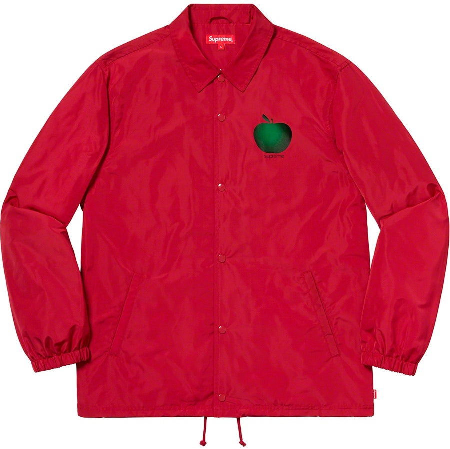 supreme-apple-coach-jacket-red