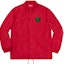 Buy Supreme Apple 红色教练夹克
