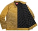 Order Supreme Diamond Plate Work Jacket Yellow