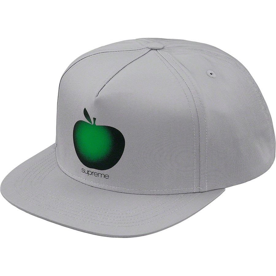 Supreme Apple 5-Panel Grey