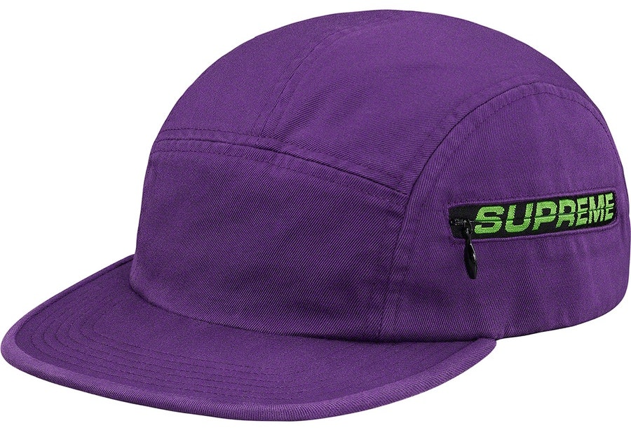 supreme-side-zip-camp-cap-purple