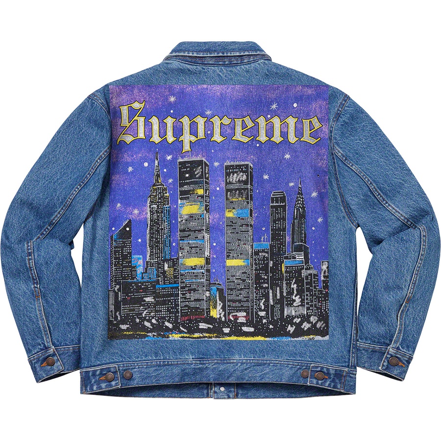 SカラーSupreme New York Painted Tracker Jacket