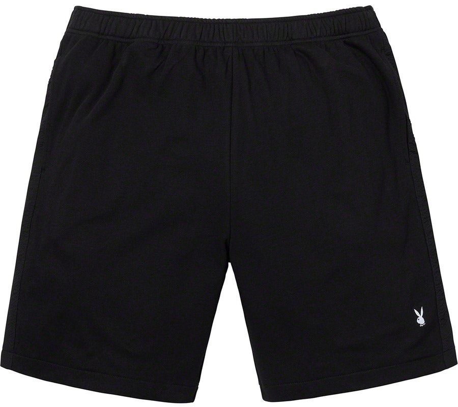 supreme-playboy-leisure-shorts-black