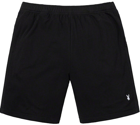 Supreme x Playboy Seluar Pendek Santai Hitam Buy Supreme x Playboy Seluar Pendek Santai Hitam