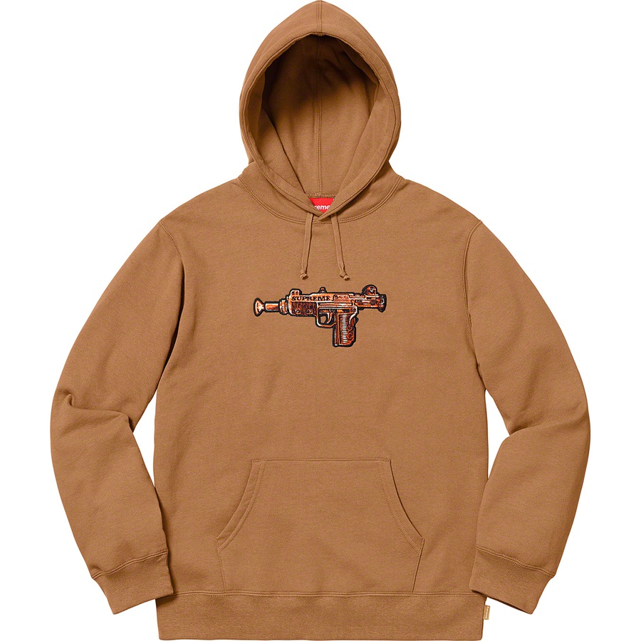 Buy Supreme Toy Uzi Hooded Sweatshirt Brown Novelship