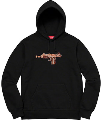 Supreme Toy Uzi Hooded Sweatshirt Black Buy Supreme Toy Uzi Hooded Sweatshirt Black
