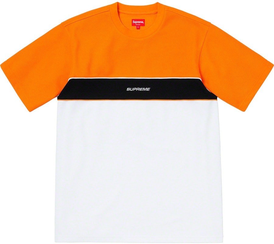 supreme-piping-practice-ss-top-orange
