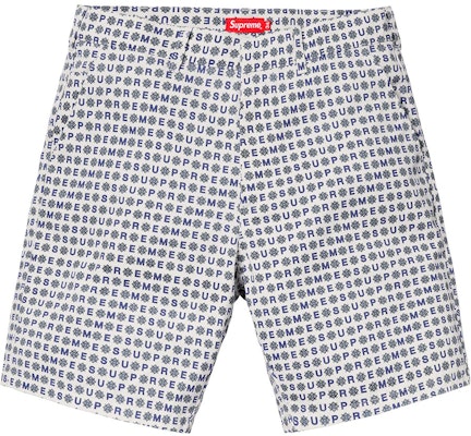 Shorts Supreme Work Blancos Foulard Buy Shorts Supreme Work Blancos Foulard