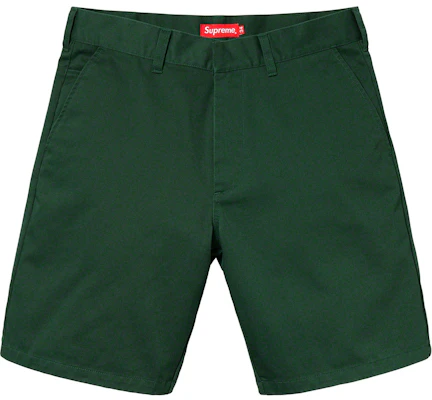 Supreme Work Short Dark Green Buy Supreme Work Short Dark Green