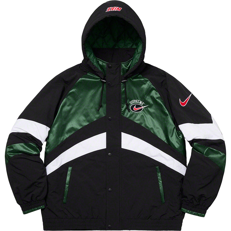 Supreme x Nike Hooded Sport Jacket Green