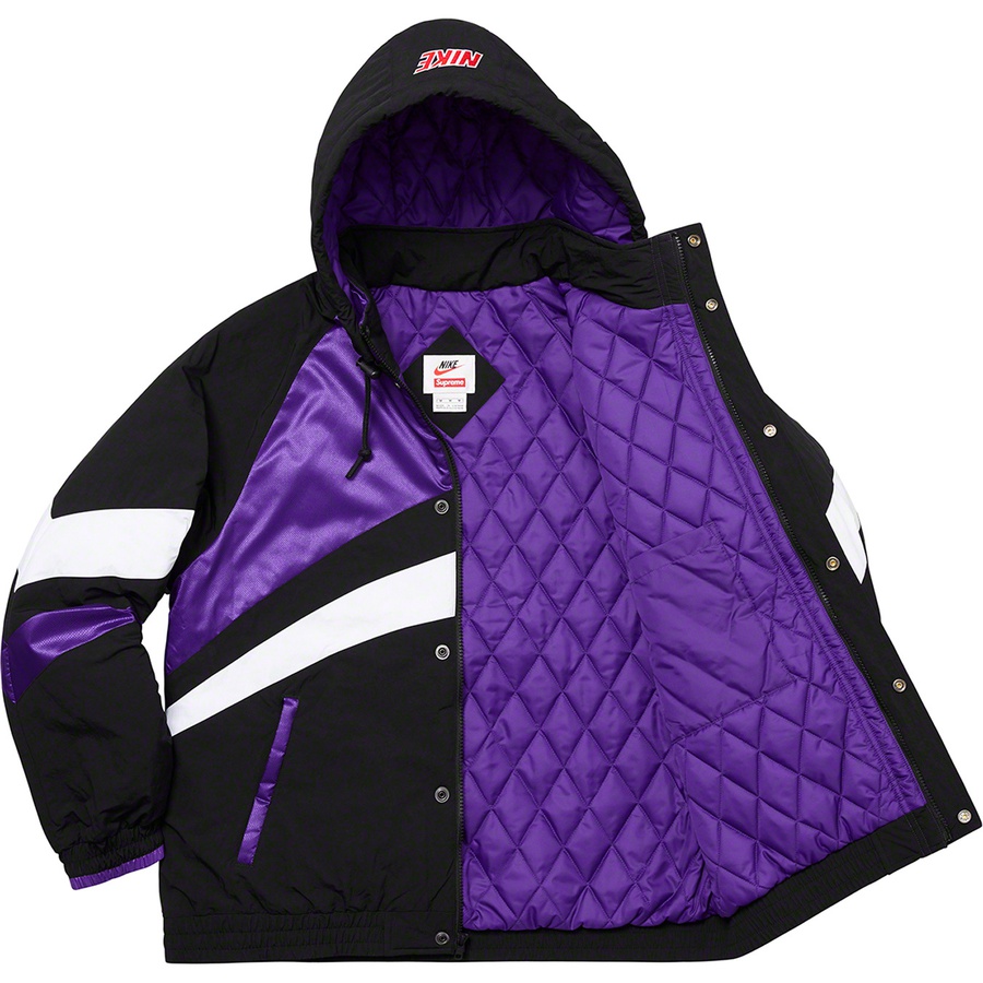 Supreme x Nike Hooded Sport Jacket Purple