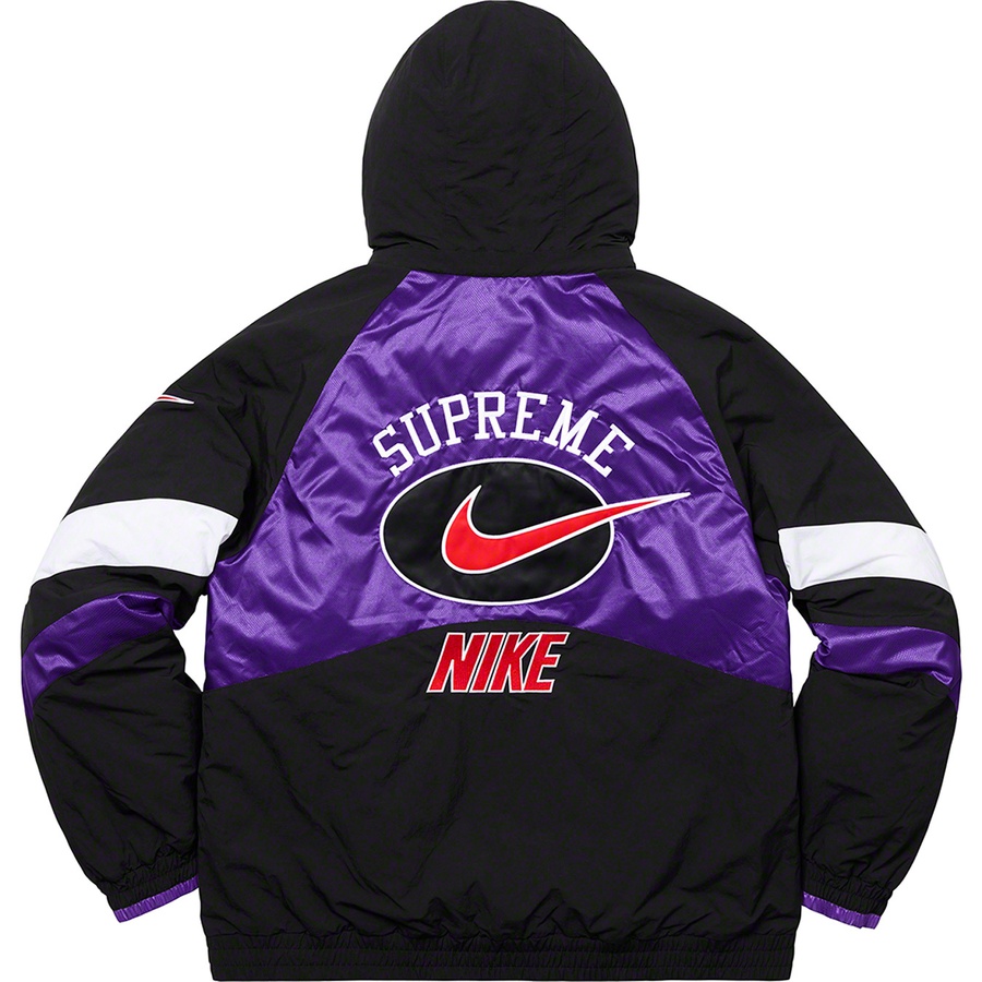 Supreme x Nike Hooded Sport Jacket Purple - Novelship