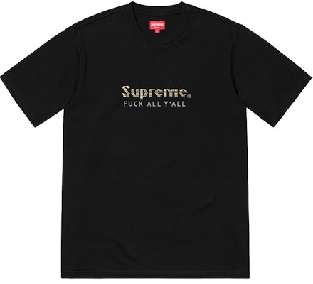 シュプリーム 金塊Tシャツ (黒)
Buy シュプリーム 金塊Tシャツ (黒)