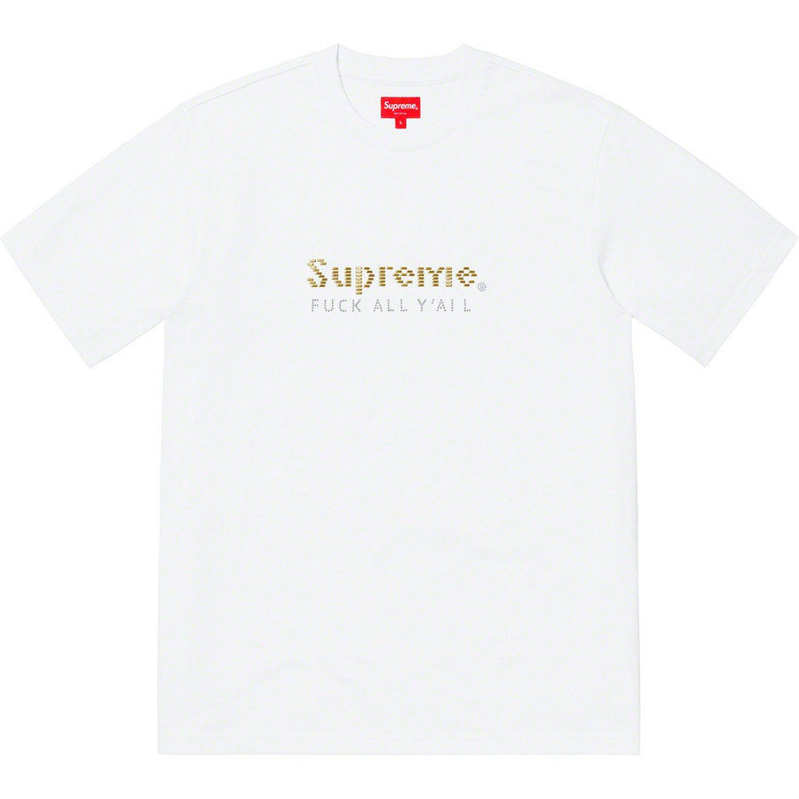 Supreme 2024 gold shirt