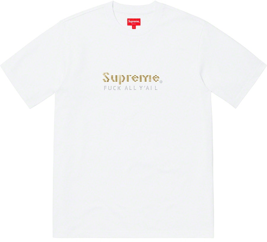supreme-gold-bars-tee-white