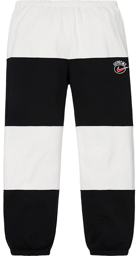 supreme-nike-stripe-sweatpants-black
