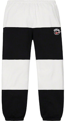 Supreme x Nike Stripe Sweatpant Black Buy Supreme x Nike Stripe Sweatpant Black