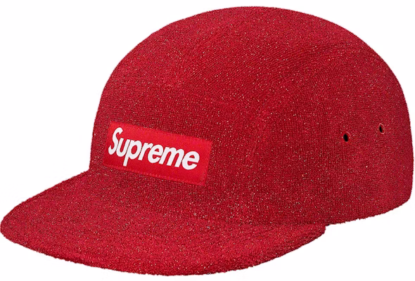 Supreme 红色闪光毛巾野营帽 Buy Supreme 红色闪光毛巾野营帽