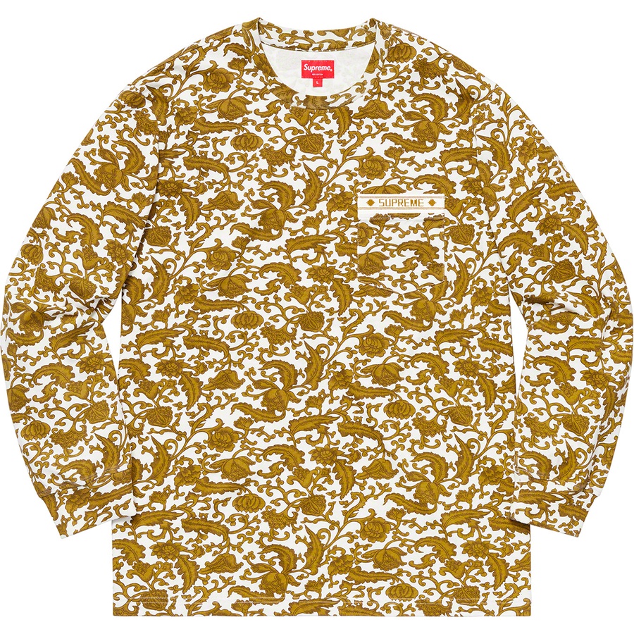 Supreme Damask L/S Top Gold - Novelship