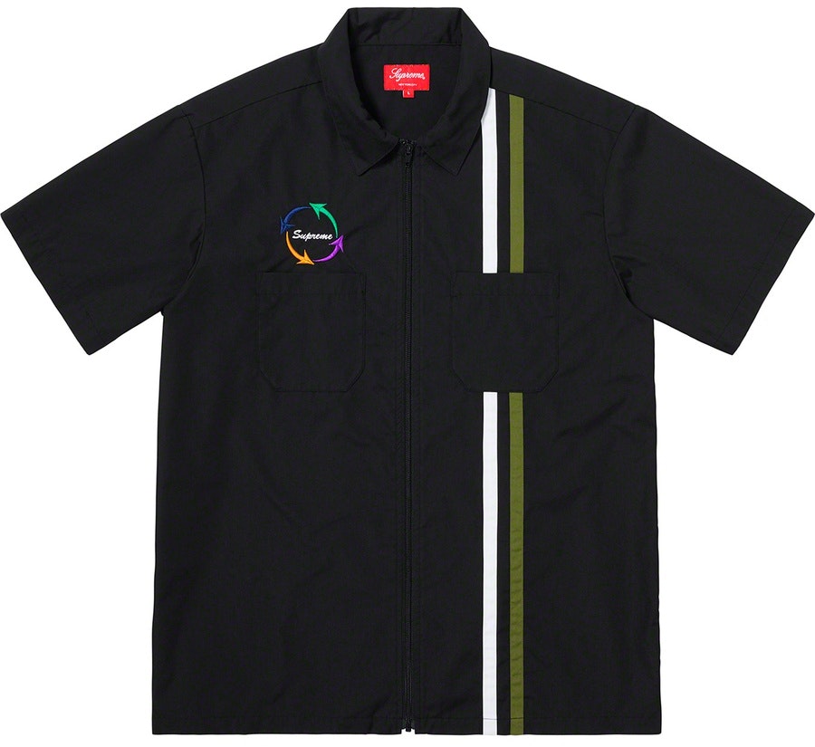 supreme-s-s19-zip-up-work-ss-shirt-black
