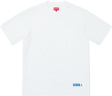 Supreme Baju Label Atletik Putih Buy Supreme Baju Label Atletik Putih