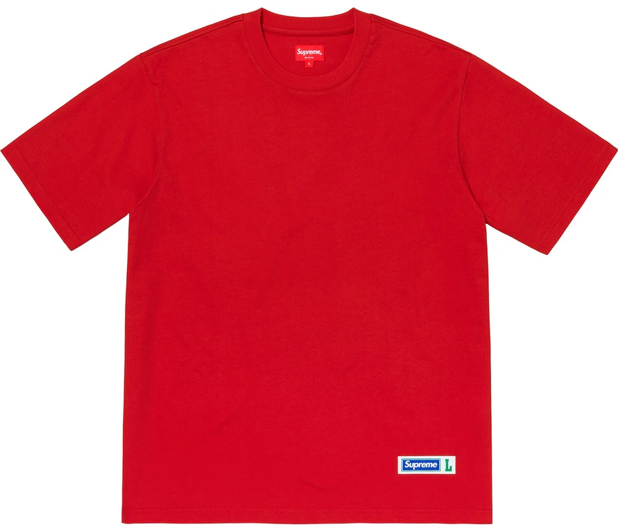 supreme-athletic-label-tee-red