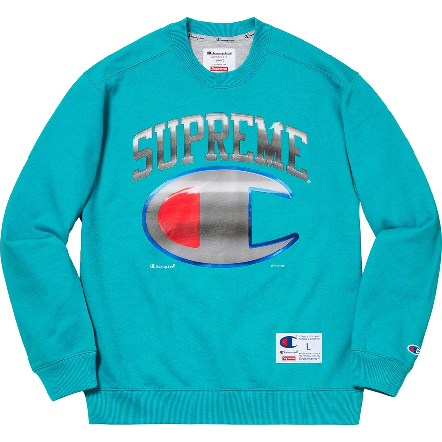 Supreme x hotsell champion chrome