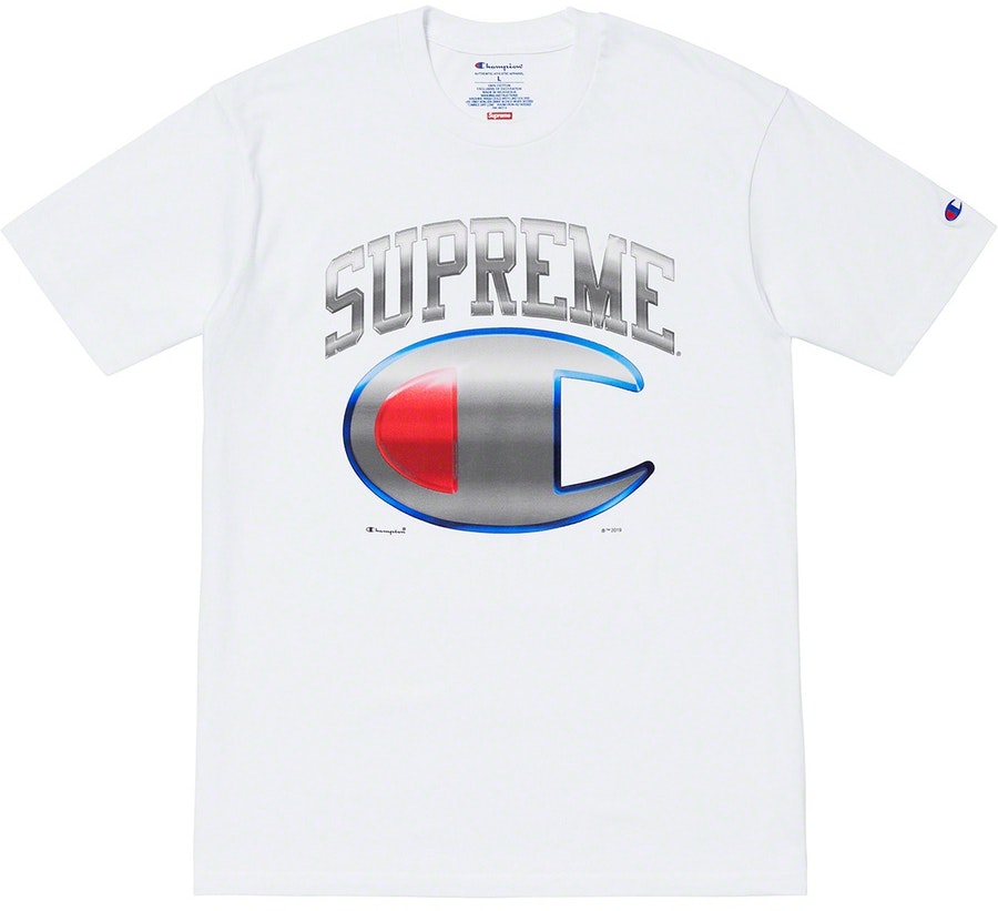 supreme-champion-chrome-ss-top-white